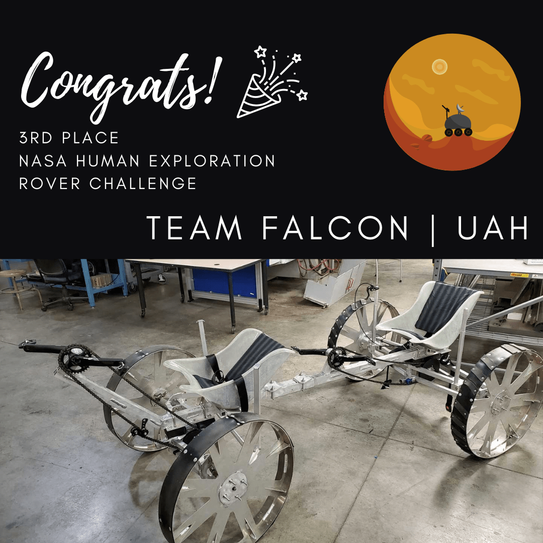Team Falcon takes third in collegiate NASA Human Exploration Rover