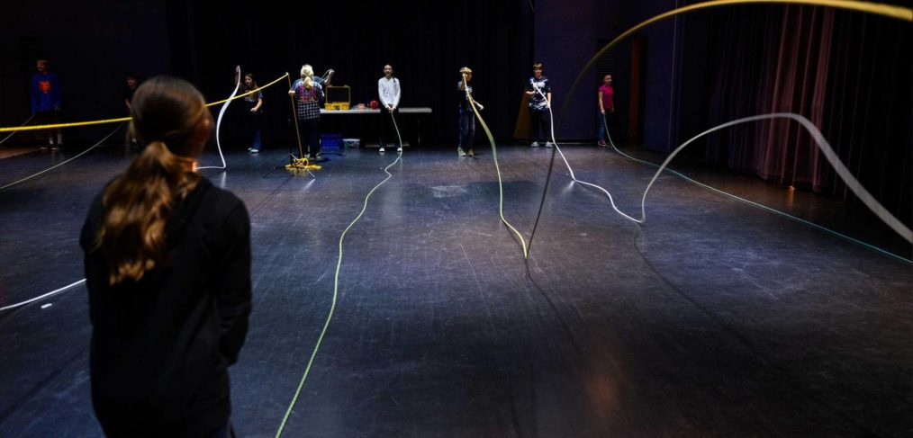 Students participate in gravitational wave demonstrations and interactive experiments, inspiring local students to explore science, engineering, and innovative space careers