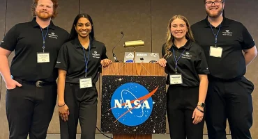 Kinesiology team earns second place in NASA-sponsored design challenge