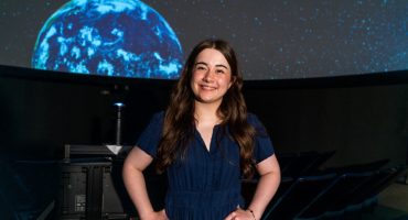 With support from NASA’s National Space Grant College and Fellowship Project, sophomore Anastasia Eriksen is spending her summer conducting research and educating Nebraskans at Branched Oak Observatory.