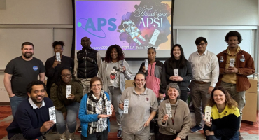 STELLA at American University with Mike Taylor, Chelsey Brown, Rachel Stagner, Natalia Quinteros Casaverde, Mike Humber, and Allison Bredder and the teacher professional development cohort