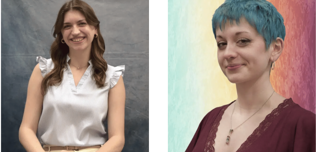 Elizabeth Ivanac West Liberty University Senior Mathematics Education major and 2026–27 NASA West Virginia Space Grant Consortium Student Ambassador & Gwyneth Horzempa West Liberty University Senior Data Science major and 2026–27 NASA West Virginia Space Grant Consortium Student Ambassador.