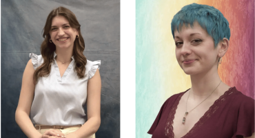 Elizabeth Ivanac West Liberty University Senior Mathematics Education major and 2026–27 NASA West Virginia Space Grant Consortium Student Ambassador & Gwyneth Horzempa West Liberty University Senior Data Science major and 2026–27 NASA West Virginia Space Grant Consortium Student Ambassador.